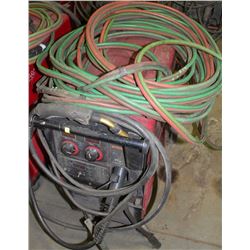 LINCOLN ELECTRIC POWER MIG 350MP WELDER W/ WHIP &