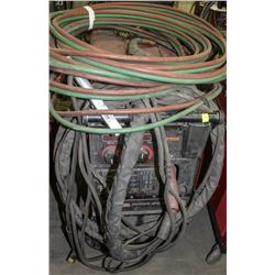 LINCOLN ELECTRIC POWER MIG 350MP WELDER W/ WHIP&
