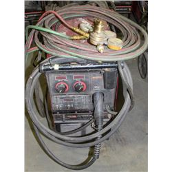 LINCOLN ELECTRIC POWER MIG 350MP WELDER W/ WHIP,