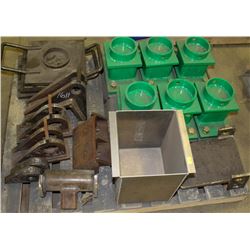 PALLET OF ASSORTED SERVICE RIG WELDING PLATES &