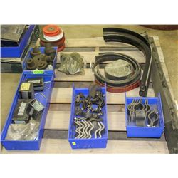 PALLET OF ASSORTED RUBBER ENGINE MOUNTS, METAL