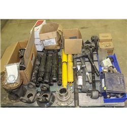 PALLET OF ASSORTED TIE RODS, SHOCKS & OTHER