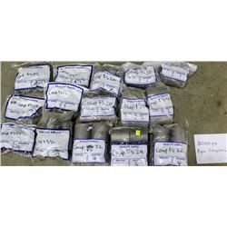 15 BAGS OF 3000PSI ASSORTED PIPE COUPLERS