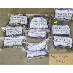 10 BAGS OF 300PSI PIPE COUPLERS