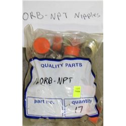 BAG OF ORB -NPT NIPPLES