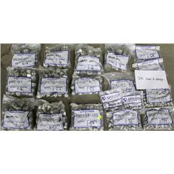 LARGE ASSORTMENT OF J/C CAPS & PLUGS