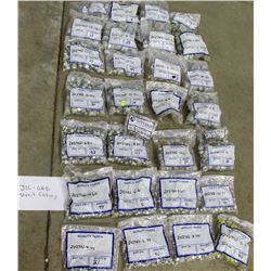 LARGE ASSORTMENT J/C ORB STRAIGHT FITTINGS