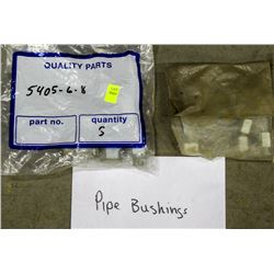 2 BAGS OF PIPE BUSHINGS