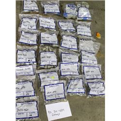 LARGE ASSORTMENT OF 90 DEGREE J/C-NPT FITTINGS