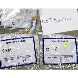 3 BAGS OF NPT BREATHERS