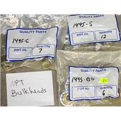 3 BAGS OF NPT BULK HEADS