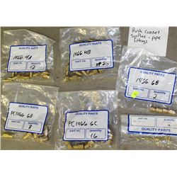 6 BAGS OF PUSH CONNECT SYNFLEX PIPE