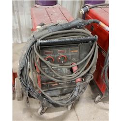 LINCOLN ELECTRIC POWER MIG 350MP WELDER C/W WHIP
