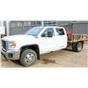 Image 12 : 2016 GMC SEIRRA 3500 SLE FLAT BED TRUCK