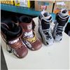 Image 1 : SALOMON AND WORLD INDUSTRIES SIZE 7 SNOWBOARD BOOTS