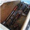 Image 3 : WOOD CRATE OF TOOLS