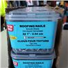 Image 2 : BOX OF 9KG OF ROOFING NAILS 2D 1 INCH