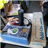 Image 1 : TWO HOLIDAY LIGHT PROJECTORS AND FOG MACHINE WITH SHOWER ADD-ON