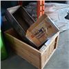 Image 1 : VINTAGE WOOD CRATES