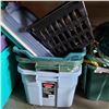 Image 2 : LOT OF TOTES AND CRATES