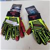 Image 1 : 2 PAIRS OF RAWTECH RAZORBACK EXTRA LARGE BREATHABLE WATERPROOF WORK GLOVES
