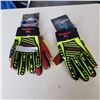 Image 1 : 2 PAIRS OF RAWTECH RAZORBACK EXTRA LARGE BREATHABLE WATERPROOF WORK GLOVES