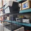 Image 1 : PET HOUSE AND FOLDING WIRE PET KENNEL