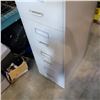 Image 3 : GREY 4 DRAWER FILE CABINET