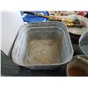 Image 2 : 3 GALVANIZED METAL TINS