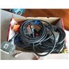 Image 2 : BOX OF EXTENSION CORDS SOME W/ OUTLETS