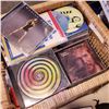 Image 3 : WICKER CRATE OF CDS