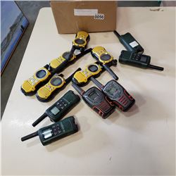 6 PAIRS OF WALKIE TALKIES