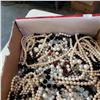 Image 2 : BOX OF CZECHOSLOVAKIAN GLASS NECKLACES