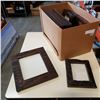 Image 1 : LOT OF WOOD RUSTIC PICTURE FRAMES