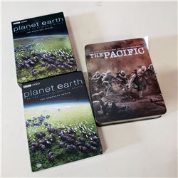 PLANET EARTH AND THE PACIFIC DVD SETS