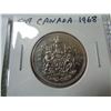 Image 2 : 3 CANADIAN 50 CENT COINS 1967 CENTENNIAL .800 SILVER AND 1968-1969