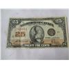 Image 2 : 25 CENT 1923 DOMINION OF CANADA BILL
