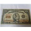 Image 2 : 1923 SHIN PLASTER .25 CENT DOM. OF CANADA