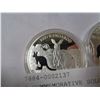 Image 2 : 2 COMMEMORATIVE SOLOMON ISLAND COINS PLATYPUS AND RED KANGAROO - NOT SILVER
