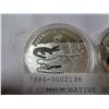 Image 2 : 2 COMMEMORATIVE SOLOMON ISLAND COINS SALT WATER CROCODILE AND KOALA - NOT SILVER