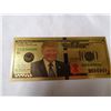 Image 2 : FOIL TRUMP BILL, ART BAR AND NECKLACE - NOT SILVER