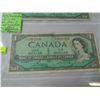 Image 3 : 3 1954 CANADIAN BILLS - ALL DIFFERENT SIGNATURES
