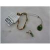 Image 1 : JADE BRACELET NECKLACE AND EARRINGS