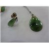 Image 2 : JADE BRACELET NECKLACE AND EARRINGS