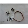 Image 1 : 2 IRON CROSS PINS AND COPPER BRACELET