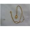 Image 3 : 3 SILVER NECKLACES W/ GOLD PLATING