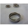 Image 3 : 4 TITANIUM RINGS SIZE 7, 7-1/2, 12-1/2, 13