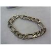 Image 3 : 925 ITALY MENS CHAIN BRACELET AND 2 MENS RINGS