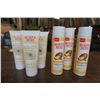 Image 1 : 3 BRAND NEW BURTS BEES SUPER SHINEY CONDITIONER AND 3 BRAND NEW BURTS BEES DEEP CLEANSING CREAM - RE