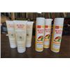 Image 1 : 3 BRAND NEW BURTS BEES SUPER SHINEY CONDITIONER AND 3 BRAND NEW BURTS BEES DEEP CLEANSING CREAM - RE